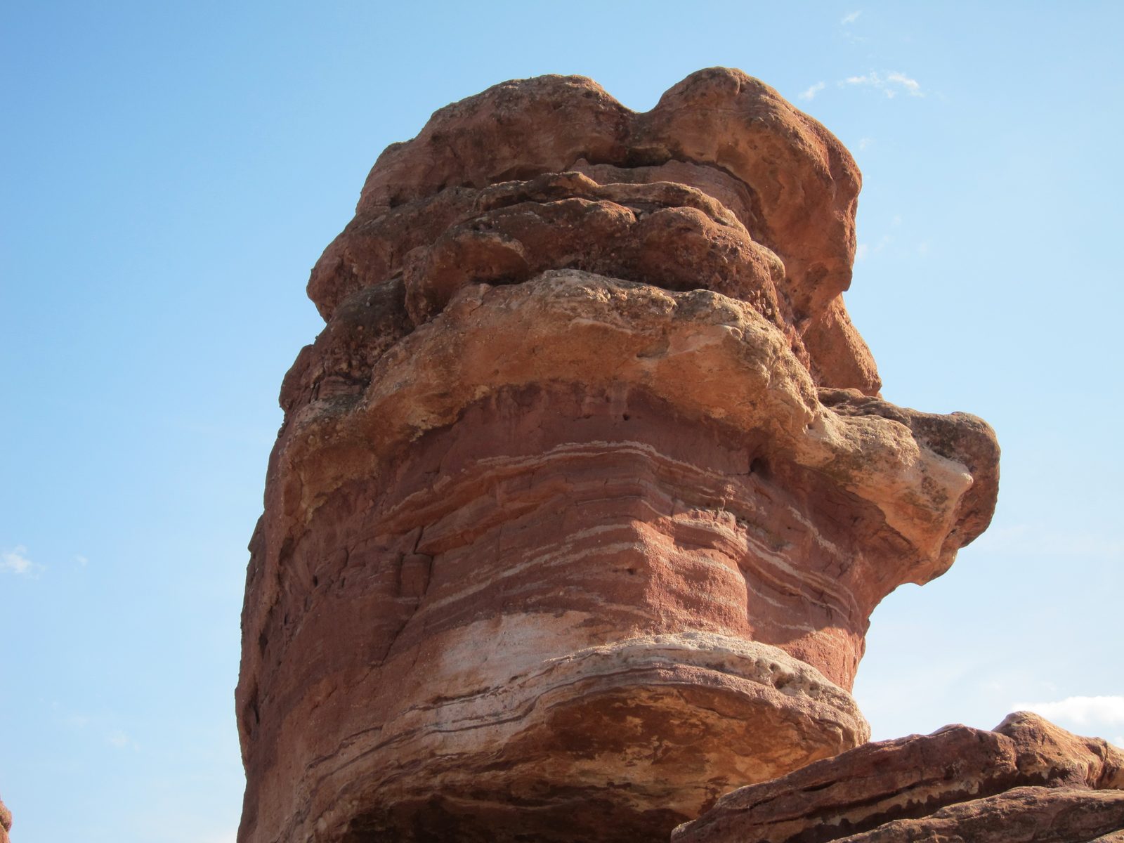 Balanced rock in Garden of the Gods